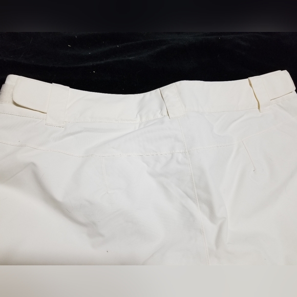 L.L. Bean women's plus size 1X bone white snow pants - Picture 4 of 9